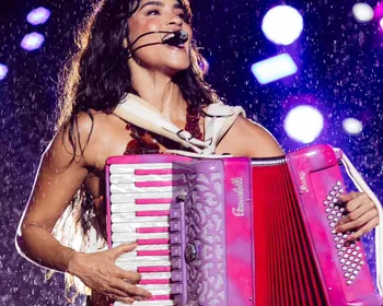 'Dia mais feliz da minha vida', diz Lucy Alves sobre gravação de DVD em João Pessoa