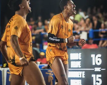 Duplas Ray/Josy e Sandrey/Michel conquistam títulos na Copa de Futevôlei, em João Pessoa