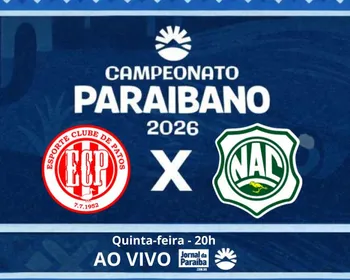 Esporte de Patos x Nacional de Patos: veja como assistir à partida do Campeonato Paraibano