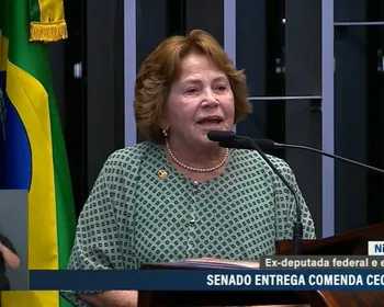 Ex-senadora Nilda Gondim recebe Comenda Ceci Cunha em Brasília: CONFIRA VÍDEO