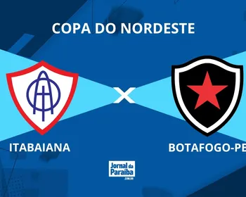 Itabaiana x Botafogo-PB pela Copa do Nordeste 2026: onde assistir, prováveis escalações e mais