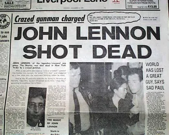 JOHN LENNON SHOT DEAD, 45 anos esta noite