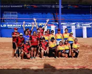 Jogos de câmbio movimentam terceira idade no Paraíba World Beach Games