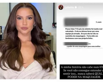 Juliette explica por que não lança linha de maquiagem: 'minha história não cabe num hype'