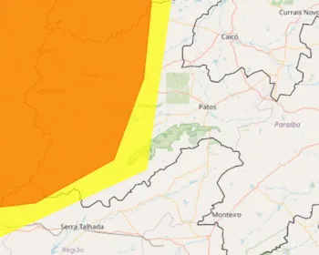 Mais de 60 cidades do Sertão da Paraíba estão sob alerta de chuvas intensas; veja quais