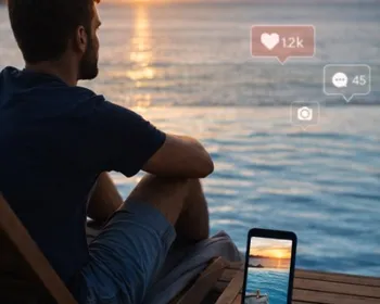 O lazer também constrói a sua presença digital