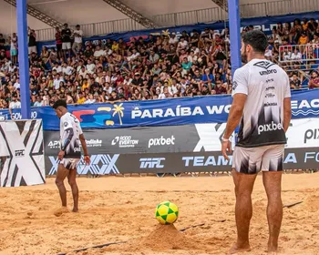 Paraíba World Beach Games começa nesta quinta-feira com torneio de futevôlei