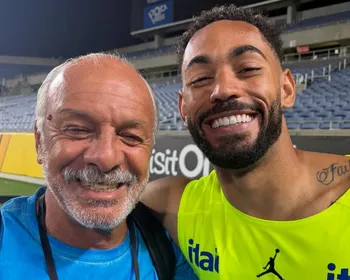 Paraibanos na Copa: Maestro Júnior posta foto com Matheus Cunha e cita orgulho do atacante