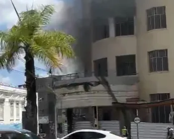 Princípio de incêndio é registrado em prédio da prefeitura de Campina Grande