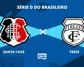 Santa Cruz x Treze pela Série D 2025: onde assistir, prováveis escalações e arbitragem