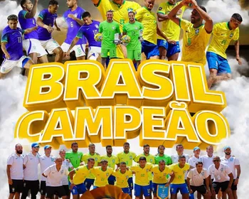 Seleção Brasileira de Beach Soccer é campeã da Copa das Nações