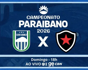 Serra Branca x Botafogo-PB pelo Paraibano 2026: onde assistir, prováveis escalações e mais