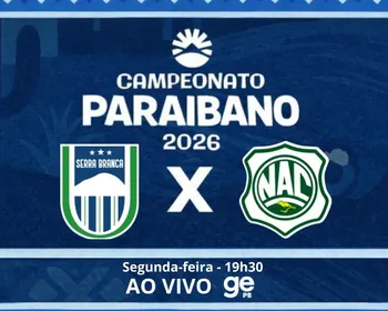 Serra Branca x Nacional de Patos: veja como assistir à partida do Campeonato Paraibano