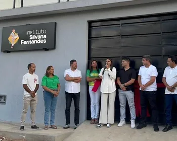 Silvana Fernandes inaugura instituto em São Bento, sua terra natal
