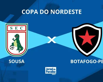 Sousa x Botafogo-PB pela Copa do Nordeste 2026: onde assistir, prováveis escalações e arbitragem