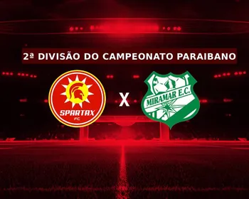 Spartax x Miramar pela 2ª divisão do Paraibano 2025: assista à partida da 1ª rodada ao vivo
