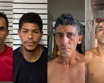 Câmera de segurança mostra suspeitos sequestrando mulher no bairro de Manaíra, em João Pessoa