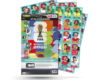 Álbum da Copa 2026 ganha atualização com Neymar, Neuer e outros convocados