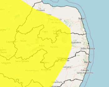 Baixa umidade do ar: Inmet renova alerta para mais de 150 cidades da Paraíba; veja lista
