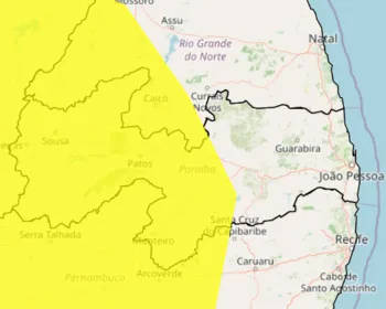 Baixa umidade do ar: Inmet renova alerta para mais de 100 cidades da Paraíba; veja lista
