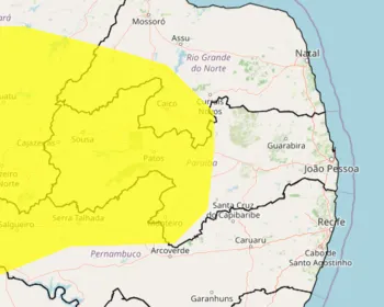Baixa umidade: Inmet emite alerta para mais de 100 cidades da Paraíba; veja lista