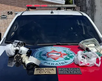 Câmeras irregulares são apreendidas em operação da PM na zona norte de João Pessoa