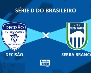 Decisão x Serra Branca pela Série D 2026: onde assistir, prováveis escalações e arbitragem