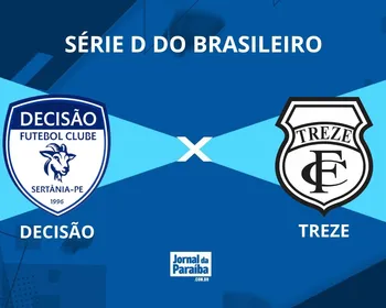 Decisão x Treze pela Série D 2026: onde assistir, prováveis escalações e arbitragem