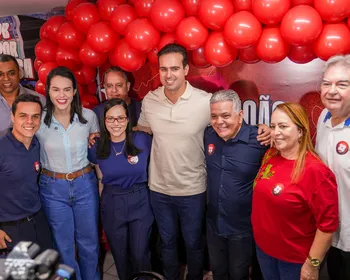 Em convenção, Mobiliza oficializa apoio a Lucas e defende vice mulher na chapa
