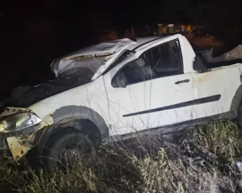 Homem morre e uma pessoa fica ferida em acidente de carro, no Cariri