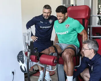 Hulk realiza primeiro treino no CT do Fluminense e projeta títulos: "Meu sonho é a Libertadores"