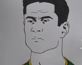 Ilustrador desenha seus 11 titulares do Brasil para a Copa 2026