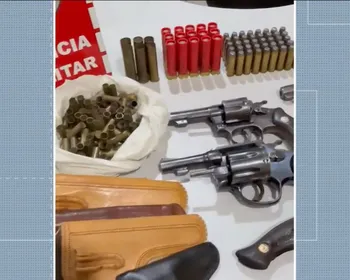 Polícia Militar desarticula esquema de venda ilegal de armas, em São Bento