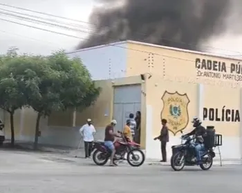 Princípio de incêndio é registrado em Cadeia Pública de Conceição, no Sertão