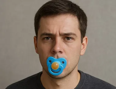 Adultos com chupeta: o que a mente e o corpo querem comunicar?