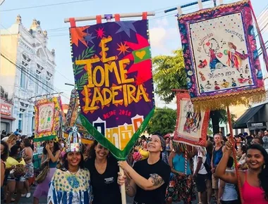 Bloco 'E Tome Ladeira' anima o Centro Histórico de João Pessoa neste domingo