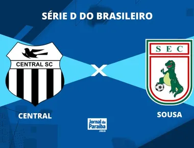 Central x Sousa pela Série D 2025: onde assistir, prováveis escalações e arbitragem