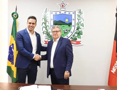 João Azevêdo antecipa saída do governo e Lucas Ribeiro assume em 2 de abril