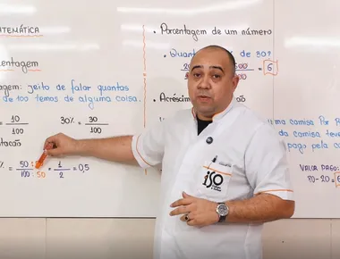 Lá vem o Enem: videoaula de matemática explica como calcular porcentagem