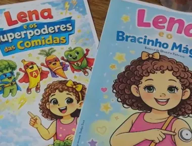 Mãe transforma rotina da filha com diabetes tipo 1 em livro infantil