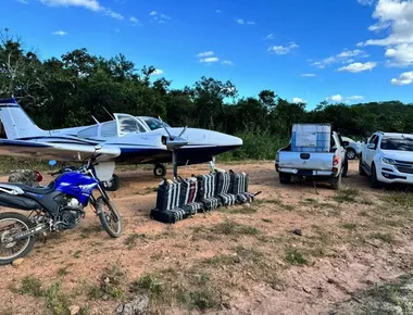 Operação cumpre mandados contra grupo criminoso que usava aviões para tráfico de drogas