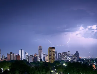 Paraíba registra mais de 200 mil raios em 2026; veja regiões mais afetadas