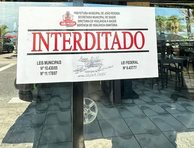Restaurante é interditado no Bessa após fiscalização apontar irregularidades sanitárias