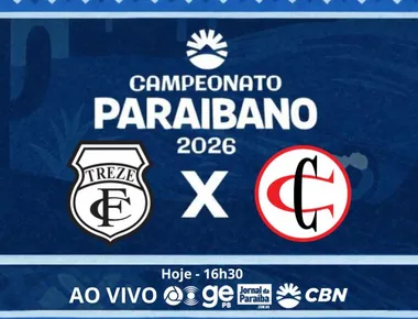 Treze x Campinense pelo Paraibano 2026: assista ao vivo
