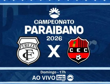 Treze x Confiança-PB pelo Paraibano 2026: assista ao vivo