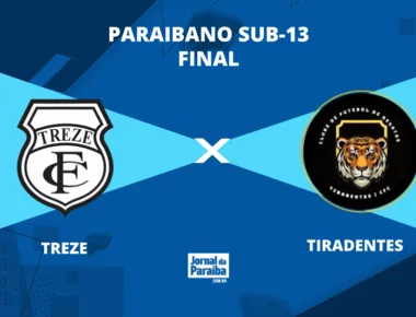 Treze x Tiradentes pelo Paraibano Sub-13: assista ao vivo e de graça