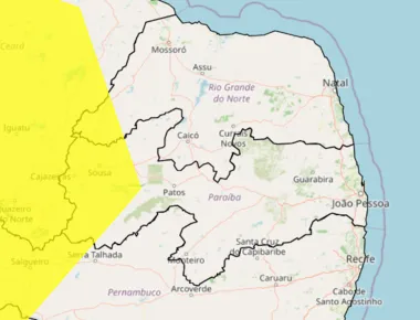 Baixa umidade do ar: Inmet emite alerta para 51 cidades na Paraíba; veja lista