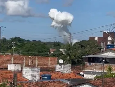 Explosão em João Pessoa: detonação de explosivos pela Polícia Militar assusta moradores