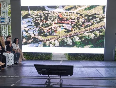 Lucas apresenta projeto do parque sensorial da Granja Santana