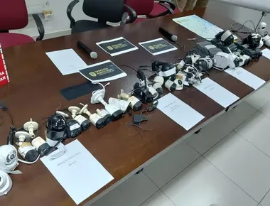 Operação apreende mais de 1,5 mil imagens de câmeras utilizadas por facções na PB